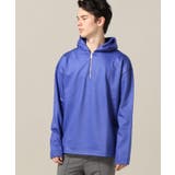 ブルー | <JOINT WORKS> HALF ZIP PARKA | B.C STOCK