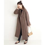 【SLOBE IENA スローブイエナ】《追加2》ビックラペルビーバーコート◆ | B.C STOCK | 詳細画像4 