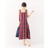 【Spick and Span】チェックAラインスカート | B.C STOCK | 詳細画像1
