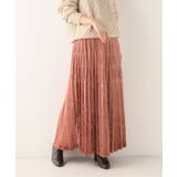 【SLOBE IENA スローブイエナ】クラッシュベロアプリーツスカート | B.C STOCK | 詳細画像1 