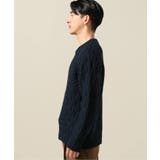 【B.C STOCK ベーセーストック】 ハイバルキーパッチワーククルーネック | B.C STOCK | 詳細画像7