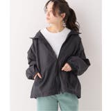 ブラック | [B.C STOCK]フードギャザーリングブルゾン | B.C STOCK