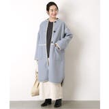 【B.C STOCK ベーセーストック】 パイピングクルーネックコート◆ | B.C STOCK | 詳細画像10