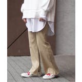 キャメル | JW リブカットフレアーパンツ◆ | B.C STOCK