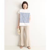 【SLOBE IENA】リネンフレアーパンツ◆ | B.C STOCK | 詳細画像13