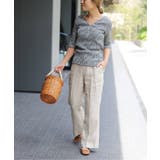 【SLOBE IENA】リネンフレアーパンツ◆ | B.C STOCK | 詳細画像14