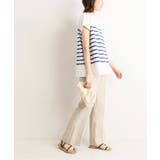 【SLOBE IENA】リネンフレアーパンツ◆ | B.C STOCK | 詳細画像24