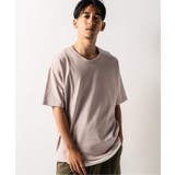 ベージュ | ヘビーウェイト T Tレイヤークルーネック | B.C STOCK