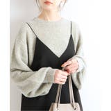 グレーB | <IENA> MOUSSE パフスリーブプルオーバー◆ | B.C STOCK