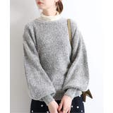 ホワイト A | <IENA> MOUSSE パフスリーブプルオーバー◆ | B.C STOCK