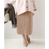 ブラウン | <B.C STOCK> フェイクスエード タイトスカート◆ | B.C STOCK