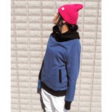 NAVYBLACK | パーカー スウェットパーカー ボリュームネックパーカー | BEAT JIVE