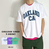 カレッジロゴ Tシャツ OAKLAND | BEAT JIVE | 詳細画像1 