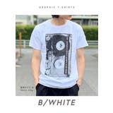 B/WHITE | Tシャツ メンズ プリントT | BEAT JIVE