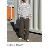 ウールスラックス メンズ ワイドパンツ | BEAT JIVE | 詳細画像4