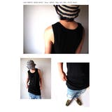 ロングタンクトップ メンズ ビックシルエット テレコ メンズタンクトップ | BEAT JIVE | 詳細画像15