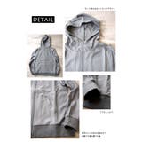 パーカー メンズ シンプルデザイン ハイネック フードパーカー | BEAT JIVE | 詳細画像10 