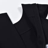 日本製ポンチ花柄フロッキー切替ワンピース(100~150cm) | BeBe | 詳細画像13 