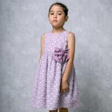 シャギージャガードドレス(100~140cm) | BeBe | 詳細画像1 