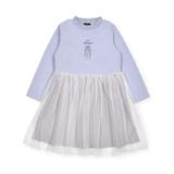 バレエシューズ刺しゅうチュール切替ワンピース(80~150cm) | BeBe | 詳細画像14 