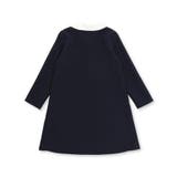 付け襟3wayパールボタンダブルクロスワンピース(100~130cm) | BeBe | 詳細画像14 