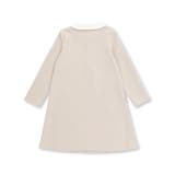 付け襟3wayパールボタンダブルクロスワンピース(100~130cm) | BeBe | 詳細画像6 