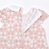 【日本製】フラワーレース襟付きAラインワンピース(90~130cm) | BeBe | 詳細画像10 