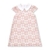 【日本製】フラワーレース襟付きAラインワンピース(90~130cm) | BeBe | 詳細画像7 