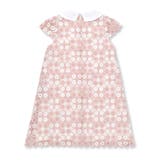 【日本製】フラワーレース襟付きAラインワンピース(90~130cm) | BeBe | 詳細画像8 