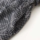 【お揃い】先染めチェックローズプリントフリルワンピース(90~150cm) | BeBe | 詳細画像17 