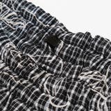 【お揃い】先染めチェックローズプリントフリルワンピース(90~150cm) | BeBe | 詳細画像19 