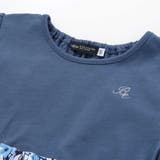 【お揃い】ドビーフラワーガーデンプリント切り替えワンピース(90~150cm) | BeBe | 詳細画像10 