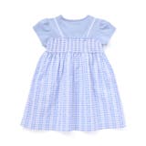 ギンガムシャーリングキャミドッキングワンピース(80~150cm) | BeBe | 詳細画像11 