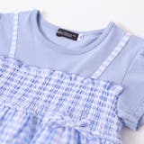 ギンガムシャーリングキャミドッキングワンピース(80~150cm) | BeBe | 詳細画像12 