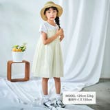 ギンガムシャーリングキャミドッキングワンピース(80~150cm) | BeBe | 詳細画像5 