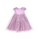 【パニエ付】サテン×チュールレースドレス(95~150cm) | BeBe | 詳細画像10