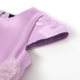 【パニエ付】サテン×チュールレースドレス(95~150cm) | BeBe | 詳細画像12