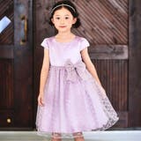 【パニエ付】サテン×チュールレースドレス(95~150cm) | BeBe | 詳細画像6