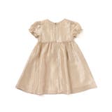 ローズモチーフカールマイヤーパフスリーブドレス(100~140cm) | BeBe | 詳細画像13