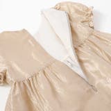 ローズモチーフカールマイヤーパフスリーブドレス(100~140cm) | BeBe | 詳細画像17