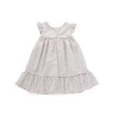 【パニエ付】【日本製】ラッセルレースギャザードレス(100~140cm) | BeBe | 詳細画像10 