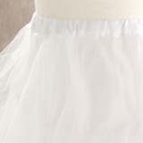 【パニエ付】【日本製】ラッセルレースギャザードレス(100~140cm) | BeBe | 詳細画像13 