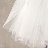 【パニエ付】【日本製】ラッセルレースギャザードレス(100~140cm) | BeBe | 詳細画像14 