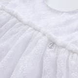 【パニエ付】【日本製】ラッセルレースギャザードレス(100~140cm) | BeBe | 詳細画像8 