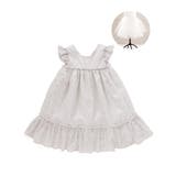 【パニエ付】【日本製】ラッセルレースギャザードレス(100~140cm) | BeBe | 詳細画像9 