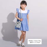 ローンレースティアードフリルワンピース(90~140cm) | BeBe | 詳細画像2 