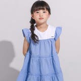 ローンレースティアードフリルワンピース(90~140cm) | BeBe | 詳細画像4 