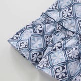 【お揃い】復刻アーカイブタイル柄切り替えパフスリーブワンピース(90~150cm… | BeBe | 詳細画像11 