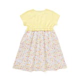 【お揃い】シャンドゥフルールプリントローン天竺切り替えワンピース(80~150c… | BeBe | 詳細画像13 