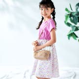 【お揃い】シャンドゥフルールプリントローン天竺切り替えワンピース(80~150c… | BeBe | 詳細画像5 